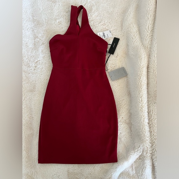 Lulus thrive x-cross halter dress XS - Picture 1 of 11